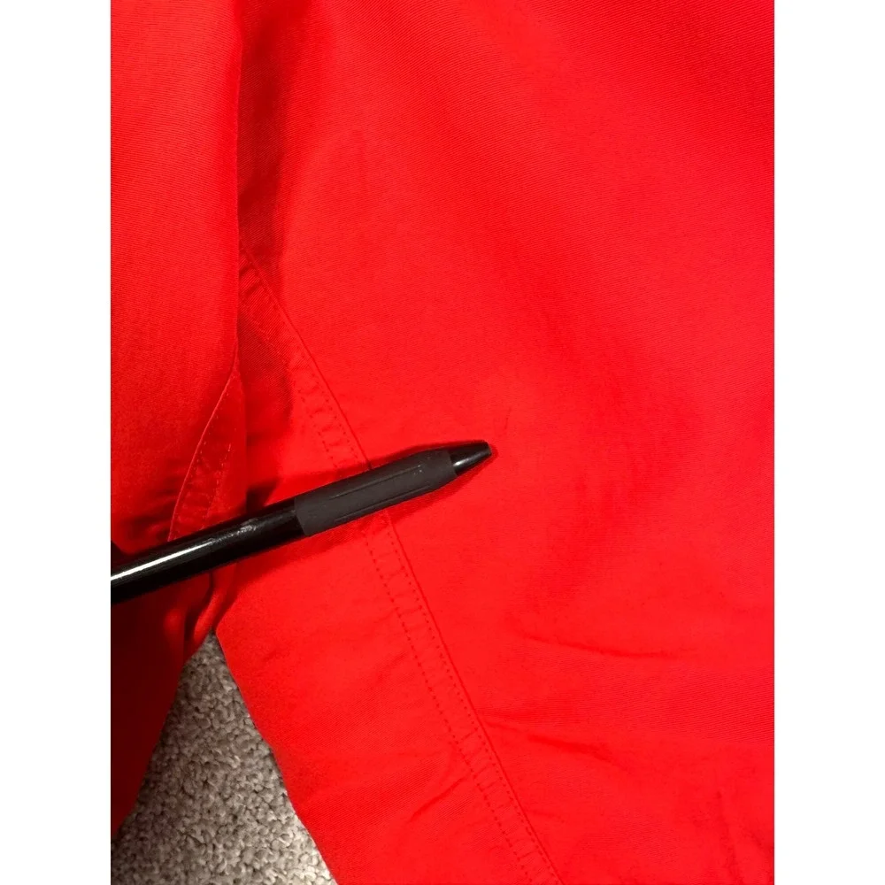 Patagonia Mens Board Shorts Red Swim Trunks Size 36 Side Pocket Surf Beach